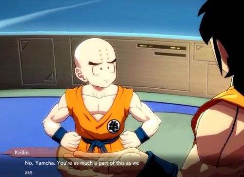 betaruga:  atern:  leonix-xiii:  And just like that FighterZ gives more credit to Yamcha than DB has in all of Z and Super…  @bardock–obama ❤️  Aww :3  Tears. In. My. Eyes.