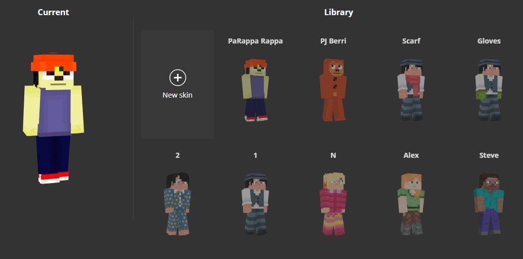 Make you a custom minecraft skin by Tarasloan