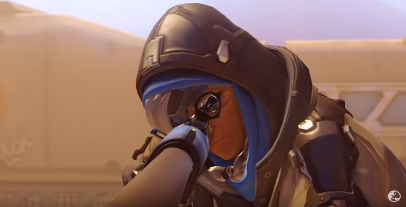 ok so Ana uses her eyepatch apparently to use her scope and