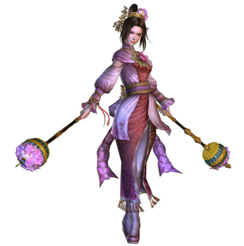 Evolución de otra Dynasty Waifu linda, Diao Chan.Desde Dynasty Warriors 3 hasta el Dynasty Wa