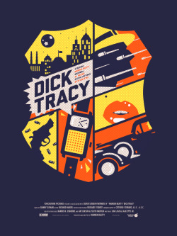 thepostermovement:  Dick Tracy by Alex Griendling