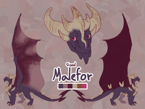 Malefor but he’s a good guy in an AU