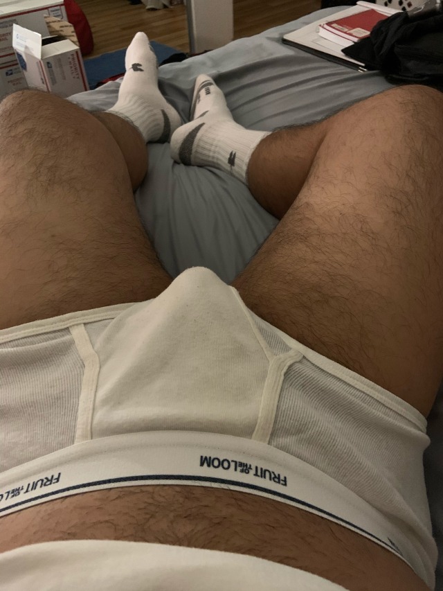 hornynbriefs:What are you wearing now? For me, used FTL’s from a Facebook friend. 