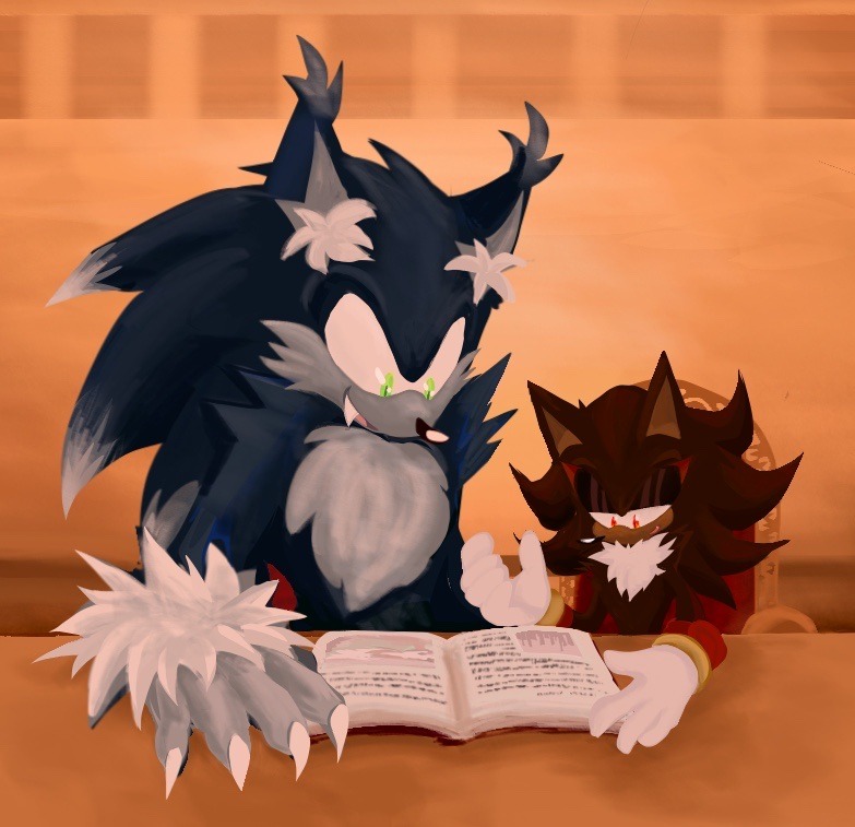 shadow did what 2 sonic - Sonic x and the gang fan Art (11865613