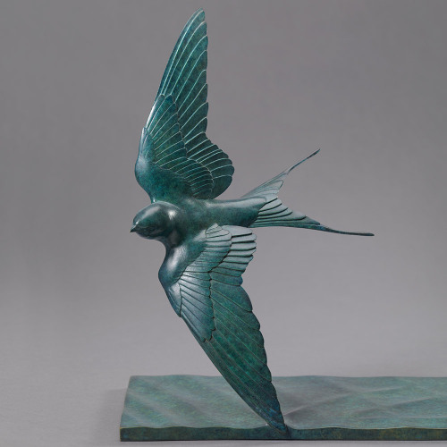 arinewman7:SwallowSculpture by Nick Bibby