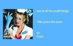 funnyvalentinesdaycards:  Blink -182, fuckblink182