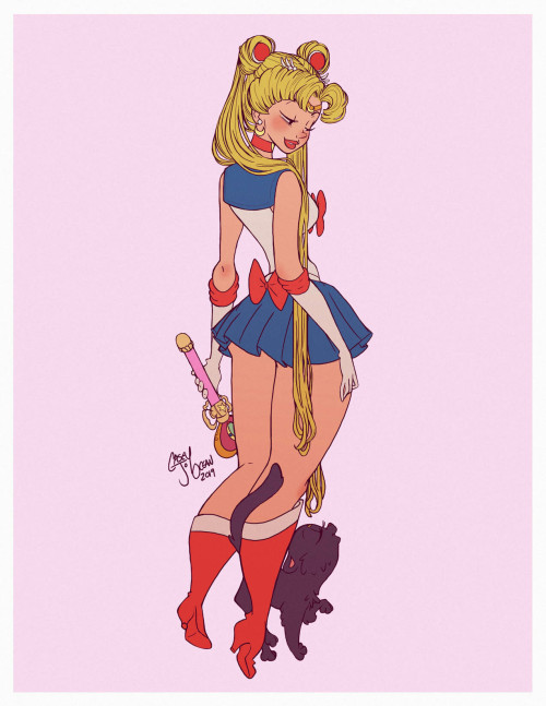 thecollectibles:Sailor Scouts byCasey Jo