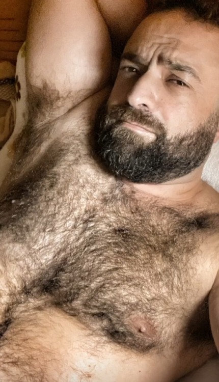 My love for hairy men