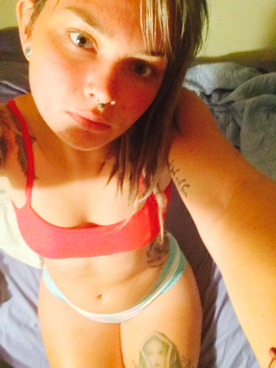 dearvirginiawoolf:  Topless Tuesday for all you crazy people 