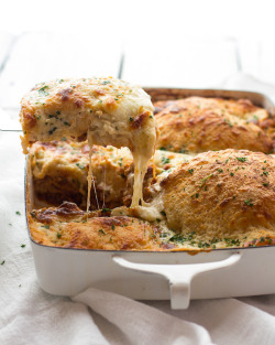 cars-food-life:  Extra Cheesy Classic Homemade Lasagna.