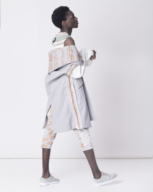 Massai Inspired Womenswear collection - Modeled by me. 2015