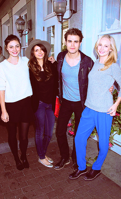 XXX  Phoebe Tonkin, Nina Dobrev, Paul Wesley photo