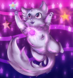 Poxxly:  Forgot To Post This Yesterday,Whoops. Amethyst Cat.
