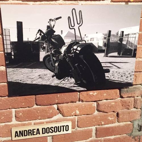 Spied a pic of my moto at the @babesrideout magazine show by @dosouto