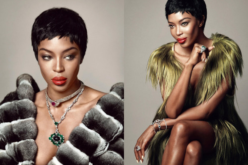 naomihitme:  Naomi by Nico Bustos // Madame Figaro December 2014  