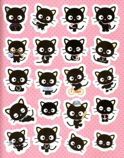 bloodbunniez: Sticker pages from Sanrio Characters Secret Journal