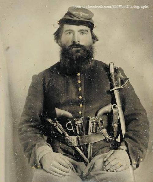 A.J. Blue, Union Army (cavalry), American Civil War