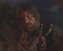 avorpalsword-deactivated2021022:  Craven, Jaime thought…. Can it be? They took my sword hand. Was that all I was, a sword hand? Gods be good, is it true? 
