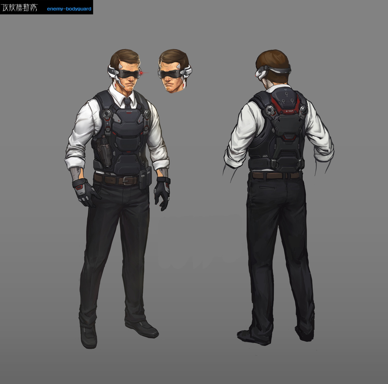 thereblarg:Ghost in the Shell: First Assault Concept Art