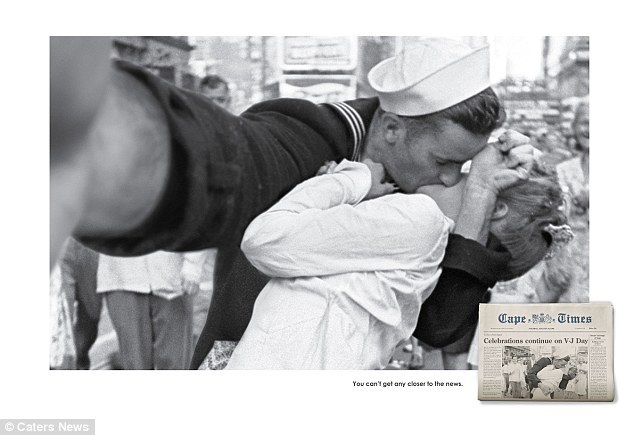 heyfunniest:  Iconic images re-imagined for fascinating South African ad campaign.