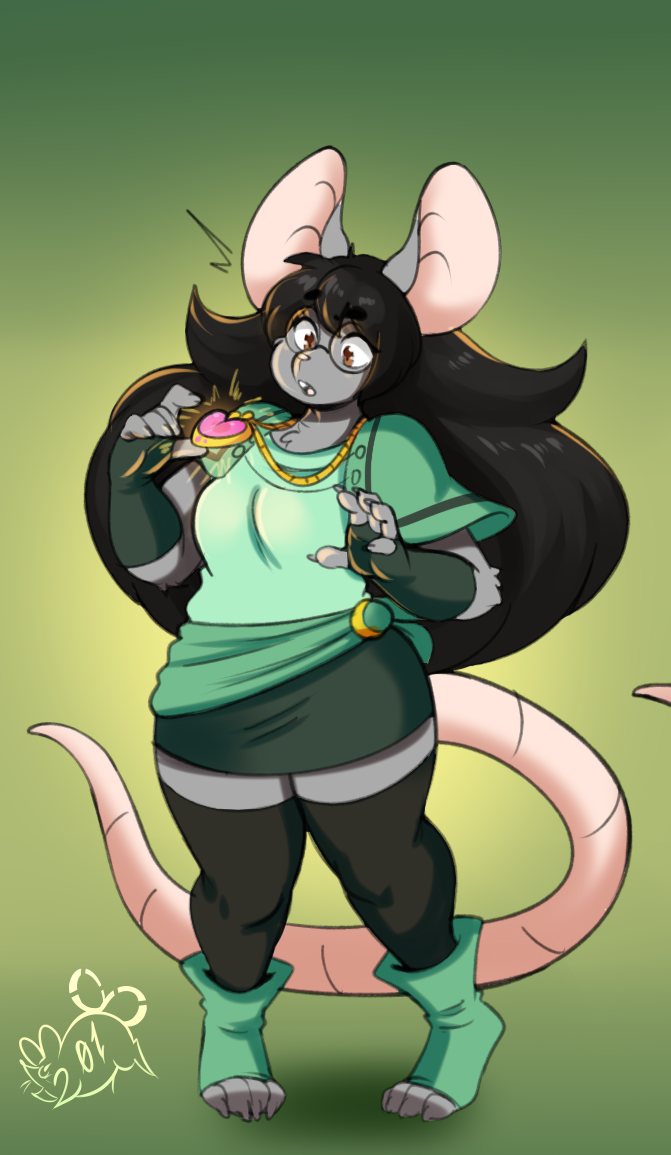 meganemausu:Color sketch sequence done for @robertge !!