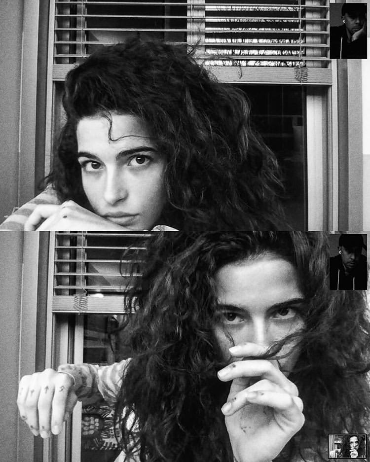 x-heesy:@alessioalbi#ALESSIOALBI @chiarascelsi SHOT IN WEBCAM. DISTANCE IS NO BARRIER.#PHOTOGRAPHER