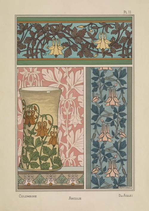 La plante et ses applications ornementales / plants and their application to ornament.1897.Edited by