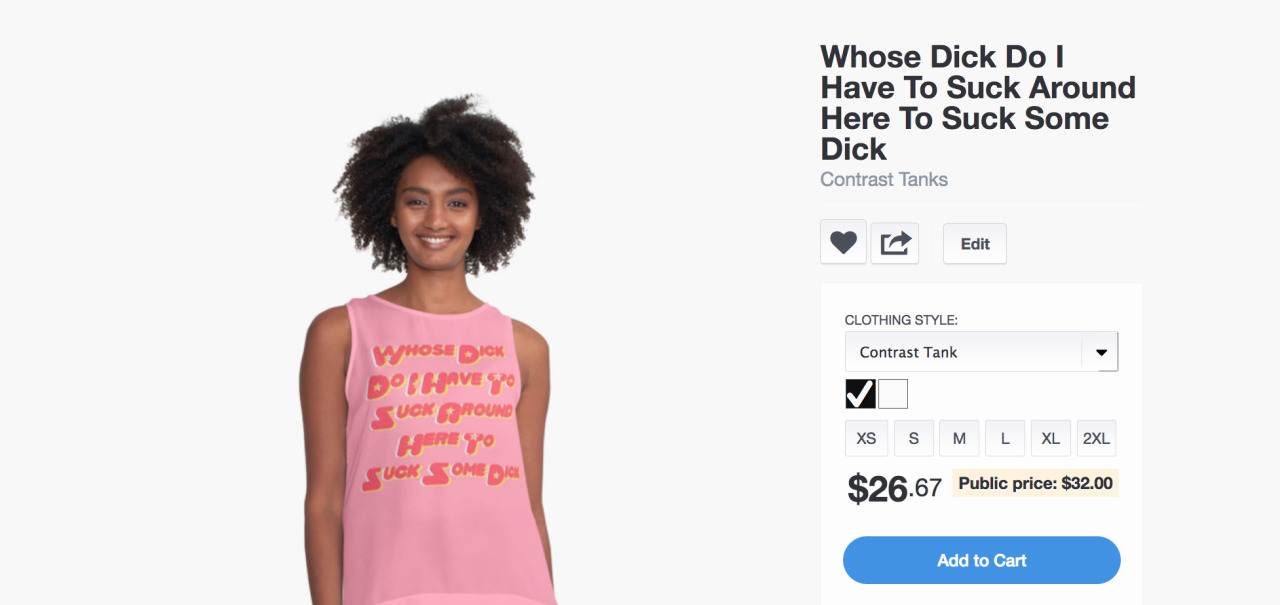 foosili:  cmdonovann:foosili:A pink crop top that says “Whose Dick Do I Have To
