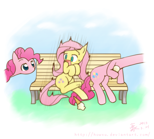 fisherpon:  PranksterShy PinkiePie by *HowXu