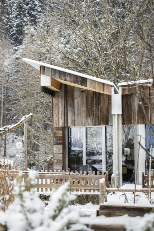 Schneider Türtscher - On Berg II, extension of an existing Barn, Mauren 2020. Photos &copy;