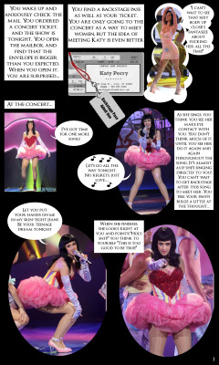 spunkysanchez:  Katy Perry fake comic “XXX Dream”