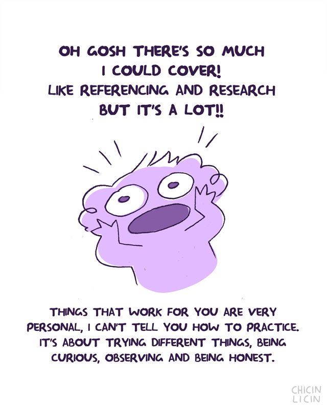 chicinlicin:oh hey new guide thinggg~ some basics on how to practice! there’s SO