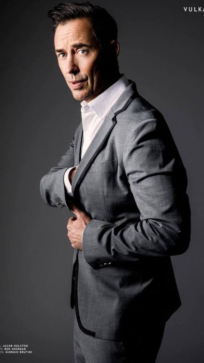 politeandnotgay: Tom Cavanagh by Storm Santos for Vulkan Magazine.