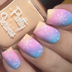 nailpornography:Pastel Christmas NOTW inspiration!