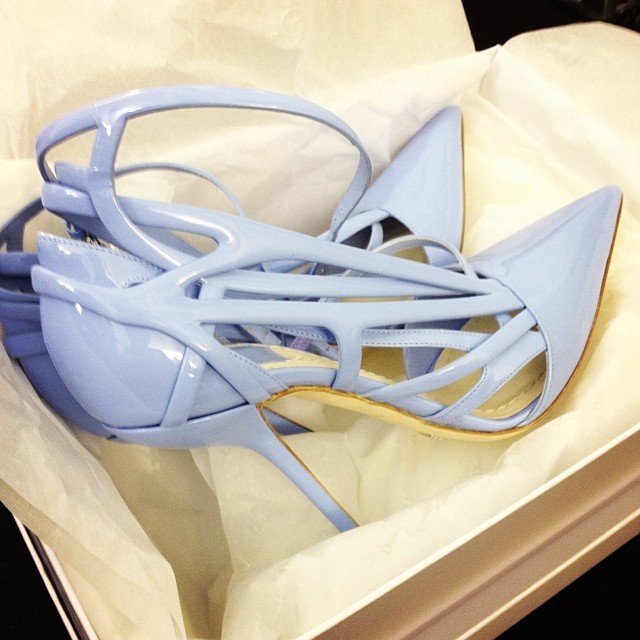 damienneva:  The shoe — #Dior S’14. #PFW