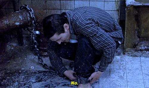 horrorgifs:  Saw (2004) dir. James Wan  