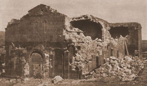 aegean-okra:The Tekor Basilica: The Church of Saint SargisChurch of Saint Sarkis in Tekor was a 5th-