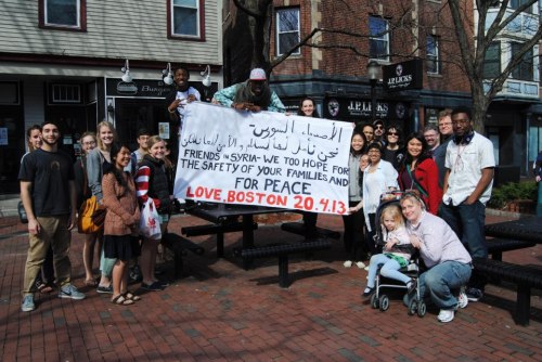 supersandwichman:syriaonmymind:From Syria to BostonFrom Boston to Syria <3WHY does this not have 