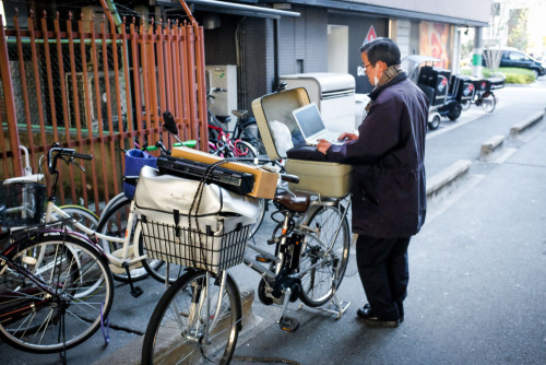 Remote working.[Osaka and Kyoto]