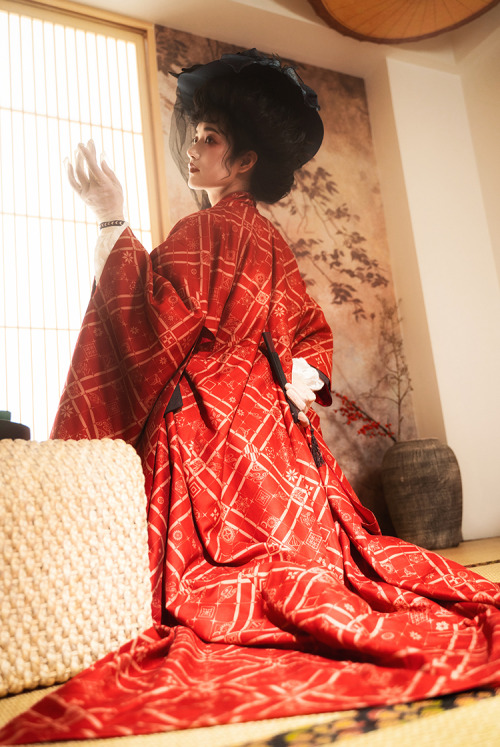 #Kimono Long #Robe, #JapanseFashion easy to match: www.fanplusfriend.com/wa-style-colle