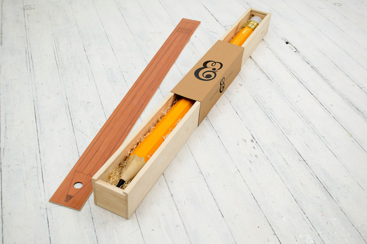 wetheurban:  DESIGN: The Giant Pencil Lamp London design studio Michael &amp;