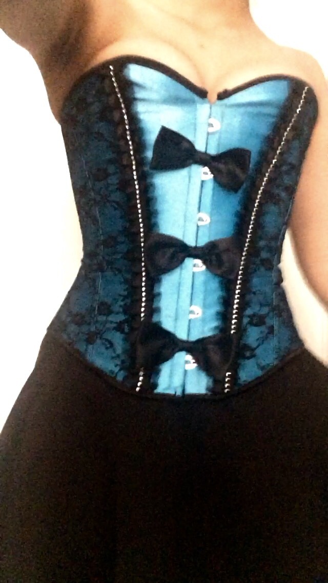 kinky-little-nerd:  I never posted pictures of my favorite corset before, so here