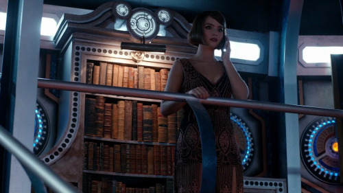 Clara Oswald And The Doctor + Snow And Dirty Rain By Richard Siken