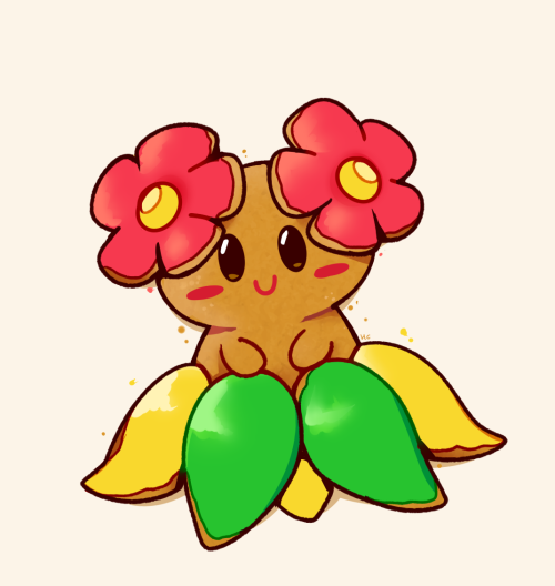 rumwik: Gingerbread commission for bellossom! Are you interested in a commission? Please visit this 
