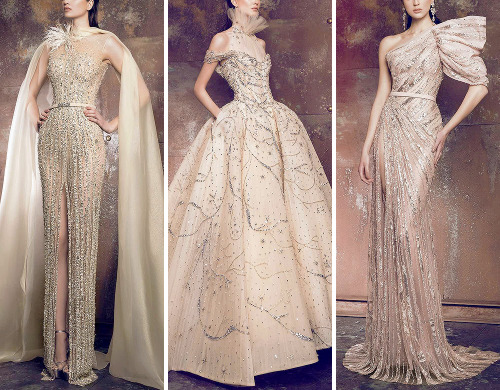 evermore-fashion:Ziad Nakad ‘Birds of Love’ Spring 2021 Haute Couture Collection