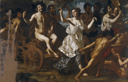 necspenecmetu:Paolo Domenico Finoglia, The Triumph of Bacchus, c. 1635