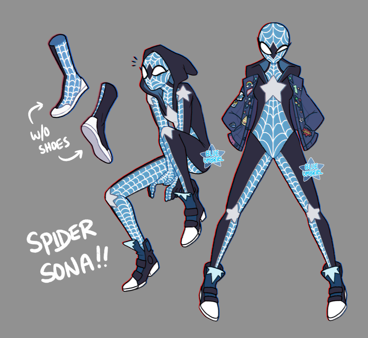 My spidersona, BlueBite! :D : r/Spiderman