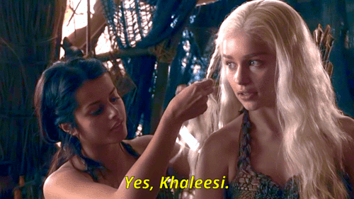 yenneferdivengerberg:Daenerys Targaryen in Game of Thrones 1.03: “Lord Snow”​athjahakar​ - “pride, p