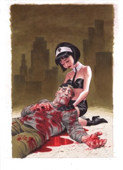 All Crime Comics #3 cover by Bruce Timm