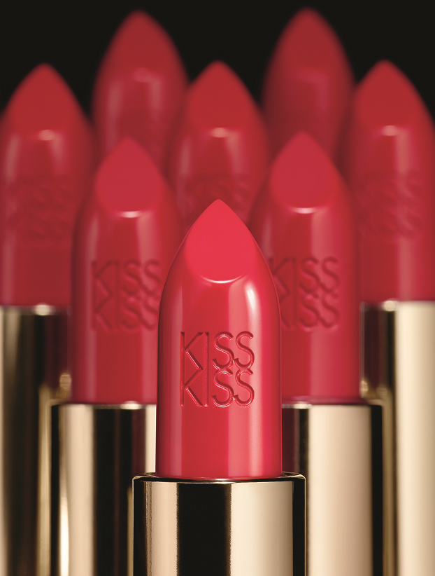 guerlain:  Like a modern-day lucky charm, KissKiss reinvents its stick of colour